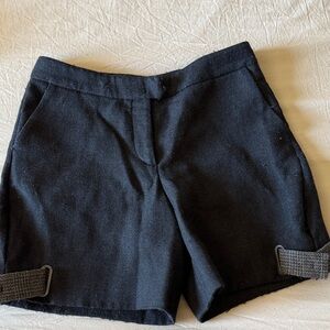 Emporio Armani Black Cargo Shorts